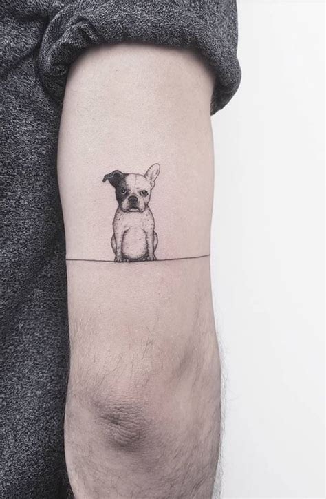 tiny dog tattoo